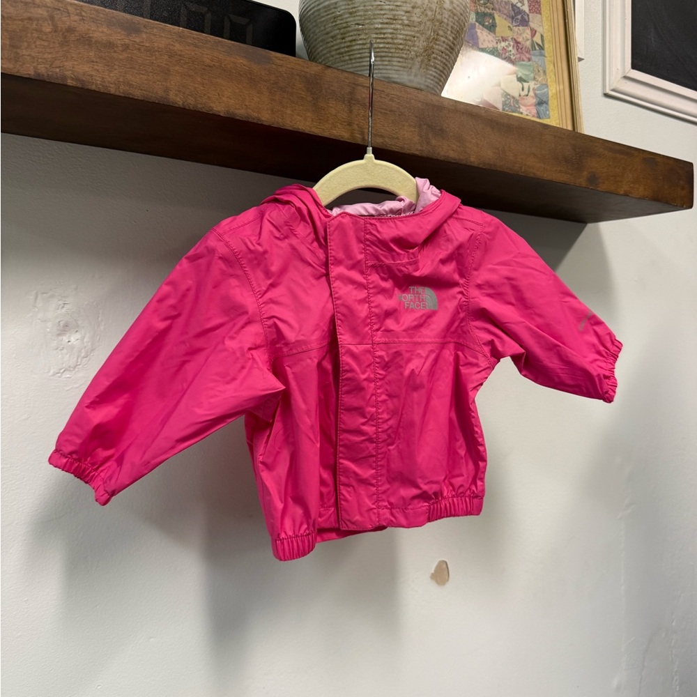 The North Face Fuchsia Kids Raincoat